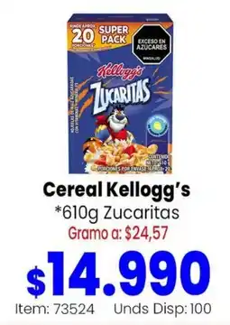 Mercamio Cereal Kellogg's Zucaritas oferta