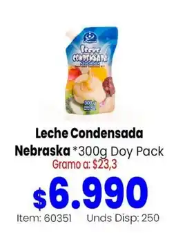 Mercamio Nebraska Leche Condensada oferta