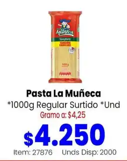 Mercamio Pasta La Muñeca oferta