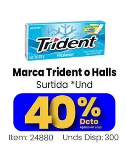 Mercamio Trident Freshmint oferta