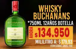 Mercamio Whisky Buchanan's Deluxe oferta