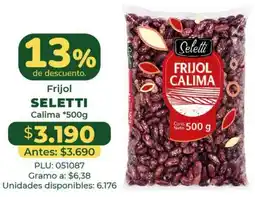 Belalcazar Frijol Seletti Calima oferta