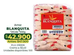 Belalcazar Arroz Blanquita oferta