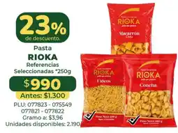 Belalcazar Rioka pasta oferta