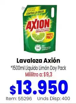 Mercamio Lavaloza Axión oferta
