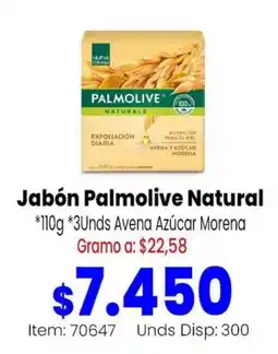 Mercamio Palmolive jabón natural oferta