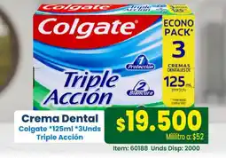 Mercamio Colgate Crema Dental Triple Acción oferta