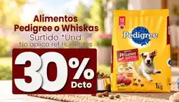 Mercamio Pedigree o Whiskas oferta