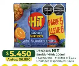 Belalcazar Refresco hit surtido oferta