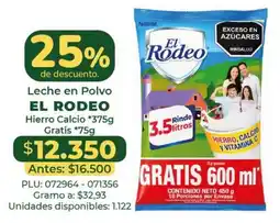 Belalcazar El Rodeo Leche en Polvo oferta