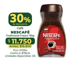Belalcazar Nescafe tradicion frasco oferta