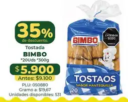 Belalcazar Bimbo tostada oferta