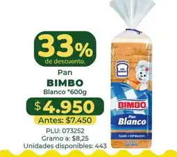 Belalcazar Bimbo pan blanco oferta