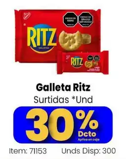 Mercamio Galleta Ritz oferta