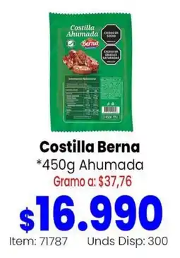 Mercamio Costilla Berna oferta