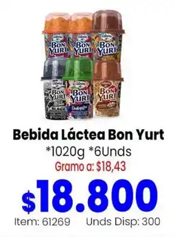 Mercamio Bon Yurt Bebida Láctea oferta