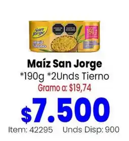 Mercamio Maíz San Jorge oferta