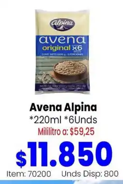 Mercamio Avena Alpina oferta