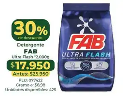Belalcazar Fab detergente ultra flash oferta