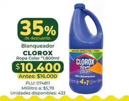 Belalcazar Clorox blanqueador ropa color oferta