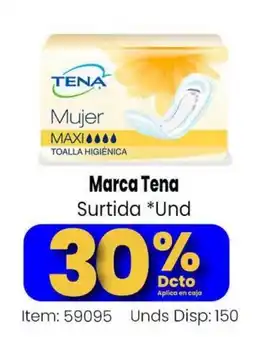 Mercamio Tena toalla higienica mujer maxi oferta