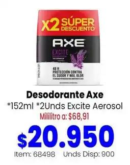 Mercamio Axe desodorante axe oferta