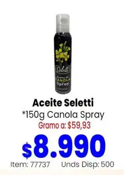 Mercamio Aceite Seletti oferta