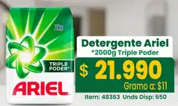 Mercamio Detergente Ariel oferta