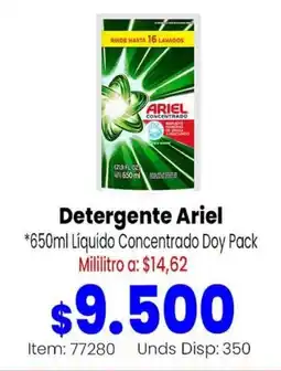 Mercamio Detergente Ariel oferta