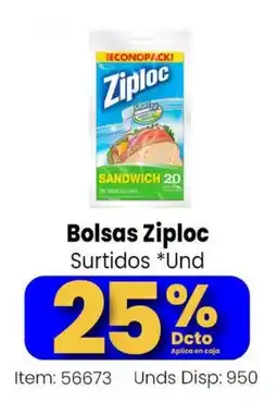 Mercamio Bolsas Ziploc Surtidos oferta