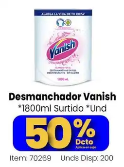 Mercamio Desmanchador Vanish oferta