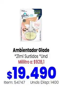 Mercamio Ambientador Glade oferta