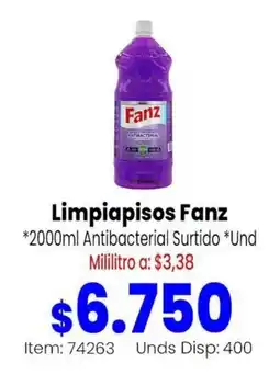 Mercamio Fanz limpiapisos oferta