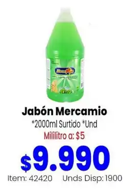 Mercamio Jabón Mercamio oferta