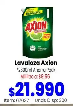 Mercamio Lavaloza Axion oferta