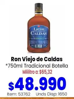 Mercamio Ron Viejo de Caldas oferta