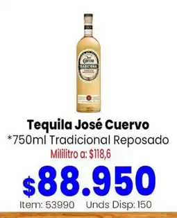 Mercamio Tequila José Cuervo oferta