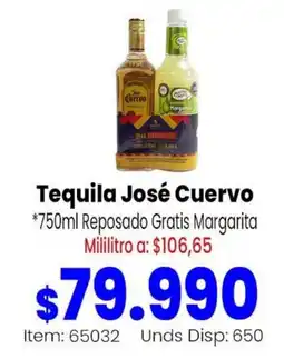 Mercamio Tequila José Cuervo oferta