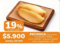 Belalcazar Pechuga Bucanero Campesina oferta