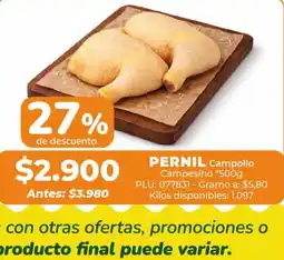 Belalcazar Pernil Campollo oferta