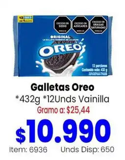 Mercamio Galletas Oreo oferta
