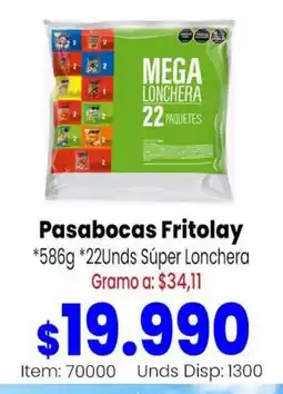 Mercamio Fritolay Pasabocas Fritolay oferta