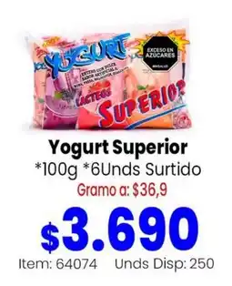 Mercamio Yogurt Superior oferta