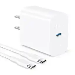 Falabella Cargador Rápido 1Hora GAR153 20W USB-C Con Cable Tipo C A Tipo C oferta