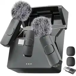 Falabella Mini Mic Pro micrófono inalámbrico para iPhone, iPad, Android, con estuche de carga oferta