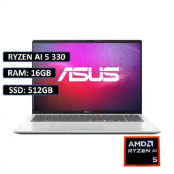 Falabella PORTATIL M1607KA - AMD RYZEN AI 5 330 - 16GB DDR5 - 512GB SSD - PANTALLA 16 WUXGA - WIN11 oferta