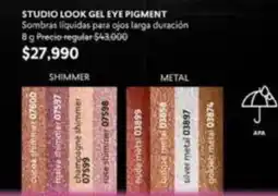 Cyzone Malva - studio look gel eye pigment sombras liquidas para ojos larga duración 8 g oferta