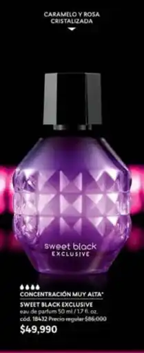 Cyzone Exclusive - sweet black exclusive eau de parfum 50 ml / 1.7 fl. oz. cód. 18432 oferta