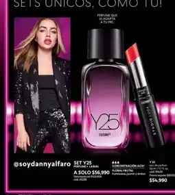 Cyzone Piel - set y25 perfume + labial oferta