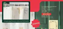 Nova Venta Cortina de baño copos de nieve cod: 51896 oferta